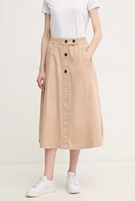 Spódnica midi MOS MOSH  beżowa 170190
