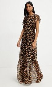 Sukienka maxi Silvian Heach  czarna GPP25366VE