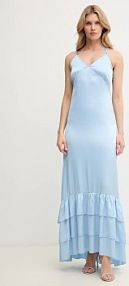 Sukienka maxi Silvian Heach  niebieska GPP25452VE