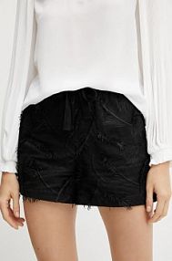 Szorty Silvian Heach  czarne damskie GPP25334SH