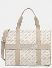 Torebka shopperka Silvian Heach  beżowa RCP25038BO