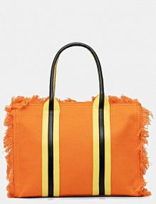 Torebka shopperka Silvian Heach  pomarańczowa RCP25091BO