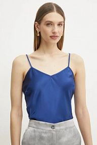 Bluzka Silvian Heach  granatowa damska GPP25171TO