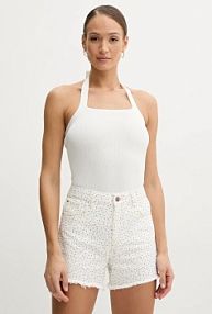 Bluzka Silvian Heach  beżowa damska GPP25027TO