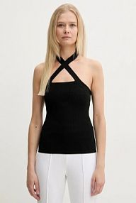 Bluzka Silvian Heach  czarna damska GPP25027TO