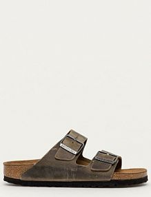 Klapki Birkenstock  zielone damskie 1019377