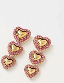 Kolczyki Guess  złote JUBE05.002JW