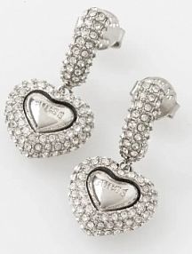 Kolczyki Guess  srebrne JUBE05.021JW