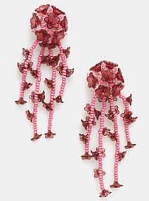 Kolczyki Weekend Max Mara  różowe 2515751035600