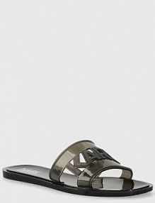 Klapki Karl Lagerfeld  czarne damskie KL80005T.V00