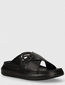 Klapki Karl Lagerfeld  czarne damskie KL62504.000