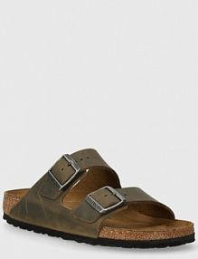 Klapki Birkenstock  zielone damskie 1027039