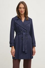 Płaszcz Sisley  granatowy damski 2NNSLN025