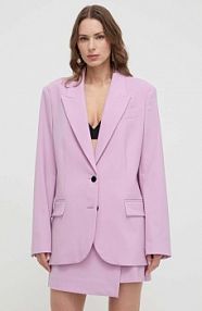 Żakiet Karl Lagerfeld  różowy 241W1406