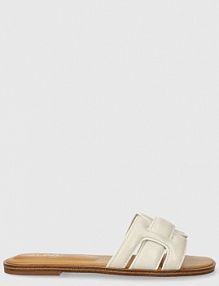 Klapki ALDO  białe damskie 13706551.ELEN