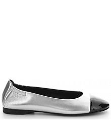 Baleriny Kennel & Schmenger  srebrne 31.14040.199