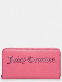 Portfel Juicy Couture  różowy damski WIJJM5341WVP