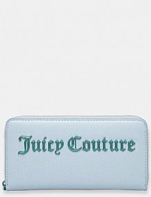 Portfel Juicy Couture  niebieski damski WIJJM5341WVP