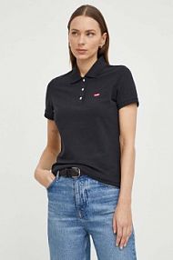 Koszulka polo Levi's  czarna damska 52599