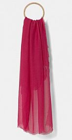 Szalik United Colors of Benetton  różowy damski 6C2GDU016