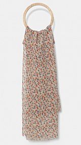 Szalik United Colors of Benetton  beżowy damski 6FL0DU015