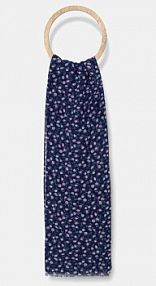 Szalik United Colors of Benetton  niebieski damski 6FL0DU015