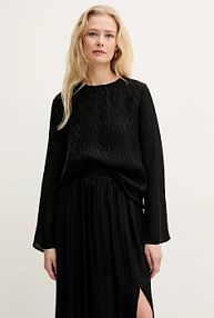 Bluzka Armani Exchange  czarna damska XW000149.AF10