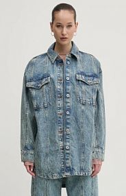 Koszula z długim rękawem HUGO Blue  niebieska 50531715