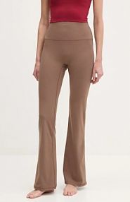 Spodnie dresowe JOYINME  brązowe damskie Spodnie.Flare