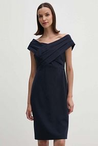 Sukienka mini Lauren Ralph Lauren  granatowa 253936390