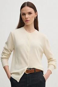 Kardigan United Colors of Benetton  beżowy 1002D5485