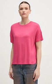 T-shirt United Colors of Benetton  różowy damski 3Z12D101X