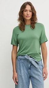 T-shirt United Colors of Benetton  zielony damski 3Z12D101X