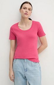 T-shirt United Colors of Benetton  różowy damski 3GA2D1066