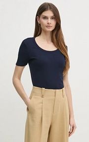 T-shirt United Colors of Benetton  granatowy damski 3GA2D1066