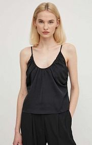 Top Sisley  czarny damski 51MGLH016