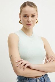 Top Guess  turkusowy damski W4GZ34.Z3F40