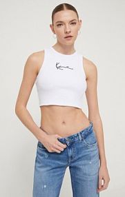 Top Karl Kani  biały damski 6131302