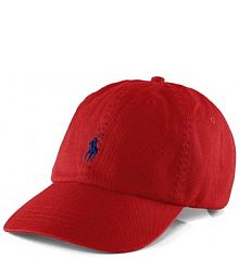 Czapka z daszkiem Polo Ralph Lauren  czerwona damska 211912843