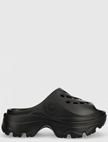 Klapki adidas by stella mccartney  czarne damskie GW2050