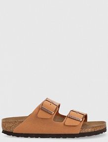 Klapki Birkenstock  brązowe damskie 1025046