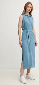 Sukienka midi Lacoste  niebieska EF1107