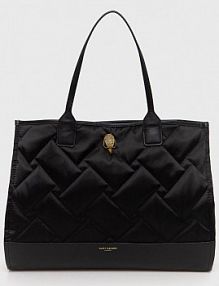 Torebka shopperka Kurt Geiger London  czarna 8471900229
