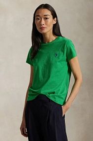 T-shirt Polo Ralph Lauren  zielony damski 211898698
