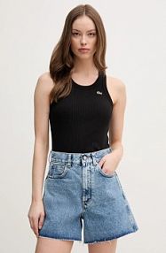 Top Lacoste  czarny damski TF5388