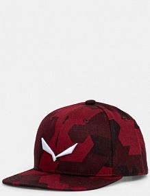 Czapka z daszkiem Salewa  czerwona damska 00.0000026482