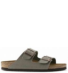 Klapki Birkenstock  szare damskie 151213