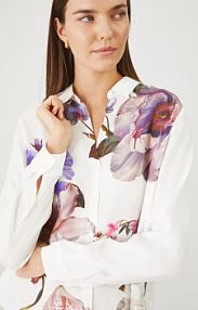 Koszula z długim rękawem Medicine  biała RS25.KDD302