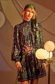 Sukienka mini Medicine  granatowa RS25.SUD250