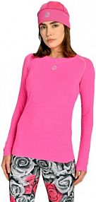 Koszulka z długim rękawem do biegania   longsleeve ultra Nessi sportswear damski